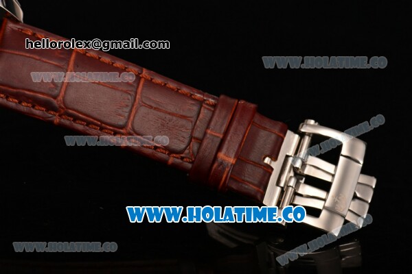 Ulysse Nardin Classico Automatic Steel Case with Stick Markers and Brown Dial - Click Image to Close